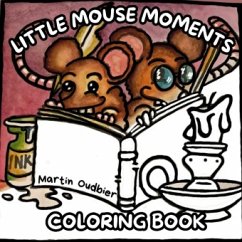 Cover Little mouse moments coloring book