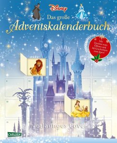 Cover Disney: Das große Disney-Adventskalenderbuch - mit Türchen zum Öffnen