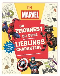 Cover Marvel. So zeichnest du deine Lieblingscharaktere
