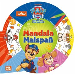 Cover PAW Patrol Mitmachbuch: Mandala-Malspaß