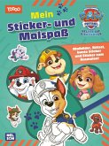 PAW Patrol Mitmachbuch: Mein Sticker- und Malspaß