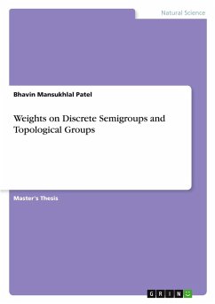 Cover Weights on Discrete Semigroups and Topological Groups