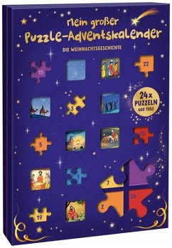 Cover Mein großer Puzzle-Adventskalender - Die Weihnachtsgeschichte