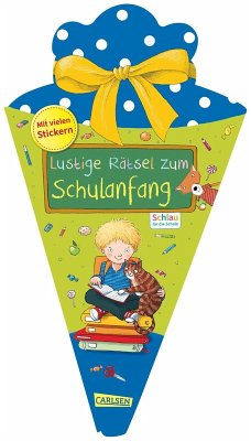 Schlau für die Schule: Lustige Rätsel zum Schulanfang (Schultüte blau) - Mildner, Christine
