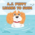 A.J. Puppy Learns to Swim