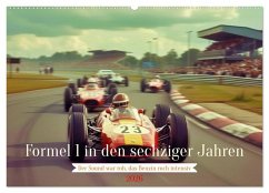 Formel 1 in den sechziger Jahren (Wandkalender 2026 DIN A2 quer), CALVENDO Monatskalender