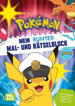 Cover Pokémon Mein bunter Mal- und Rätselblock