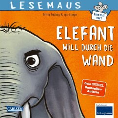 Cover LESEMAUS 203: Elefant will durch die Wand
