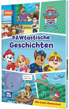 Cover PAW Patrol Geschichtenbuch: PAWtastische Geschichten