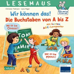Cover LESEMAUS 125: Wir können das! Die Buchstaben von A bis Z
