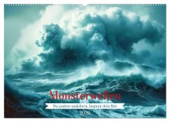 Cover Monsterwellen (Wandkalender 2026 DIN A2 quer), CALVENDO Monatskalender