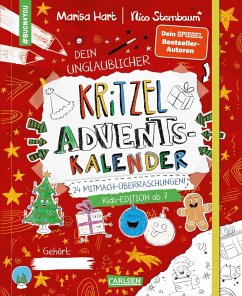 Cover #buch4you: Kritzel-Mitmach-Adventskalender