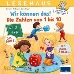 Cover LESEMAUS 126: Wir können das! Die Zahlen von 1 bis 10