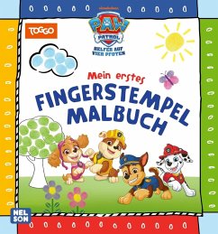 Cover PAW Patrol Kindergartenheft: Mein erstes Fingerstempel-Malbuch