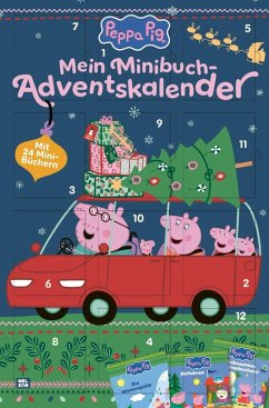 Peppa Minibuch-Adventskalender - Korda, Steffi Peppa Minibuch-Adventskalender - Korda, Steffi