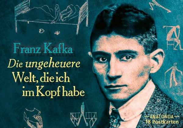 Postkarten-Set Franz Kafka - Die ungeheure Welt, die ich im Kopf habe Postkarten-Set Franz Kafka - Die ungeheure Welt, die ich im Kopf habe