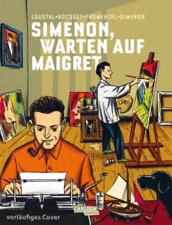 Cover Simenon, Warten auf Maigret