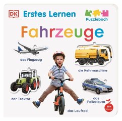Cover Erstes Lernen Puzzlebuch. Fahrzeuge