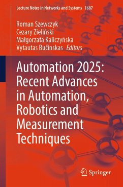 Cover Automation 2025: Recent Advances in Automation, Robotics and Measurement Techniques (eBook, PDF)