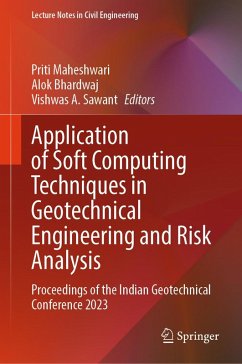 Cover Application of Soft Computing Techniques in Geotechnical Engineering and Risk Analysis (eBook, PDF)