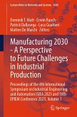 Manufacturing 2030 - A Perspective to Future Challenges in Industrial Production (eBook, PDF)