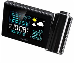 KIENZLE Funk-Wetterstation mit Wand-Projektion