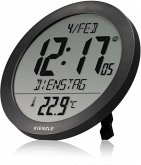 KIENZLE Funkuhr mit Innentem- peratur, schwarz