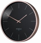 KIENZLE DCF Funk-Wanduhr rose gold / schwarz, 25 cm KIENZLE DCF Funk-Wanduhr rose gold / schwarz, 25 cm