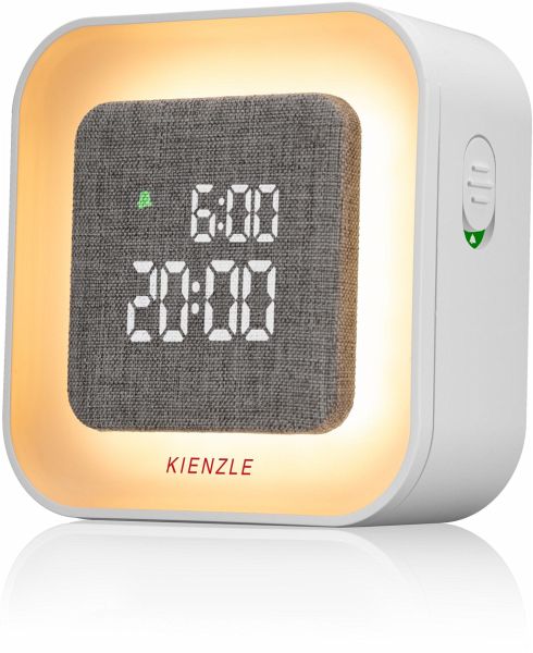 KIENZLE Wecker mit Beleuchtung quadratisch
