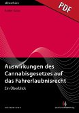 Auswirkungen des Cannabisgesetzes auf das Fahrerlaubnisrecht - eBroschüre (PDF) (eBook, PDF)