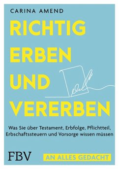 Cover An alles gedacht - Erben und Vererben ohne Streit (eBook, ePUB)