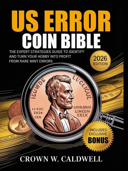 US Error Coin Bible: The Expert Strategies Guide to Identify, Authenticate, and Turn Your Hobby into Profit from Rare Mint Errors (eBook, ePUB) US Error Coin Bible: The Expert Strategies Guide to Identify, Authenticate, and Turn Your Hobby into Profit from Rare Mint Errors (eBook, ePUB)