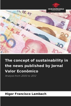 Cover The concept of sustainability in the news published by Jornal Valor Econômico