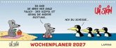 Uli Stein Wochenplaner 2027: Tischkalender