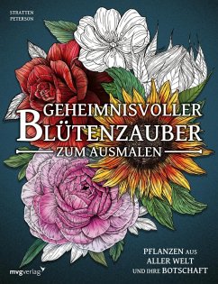 Cover Geheimnisvoller Blütenzauber zum Ausmalen