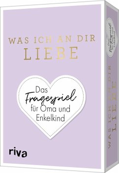 Cover Was ich an dir liebe - Das Fragespiel für Oma und Enkelkind