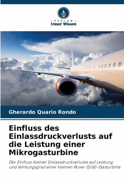 Cover Einfluss des Einlassdruckverlusts auf die Leistung einer Mikrogasturbine