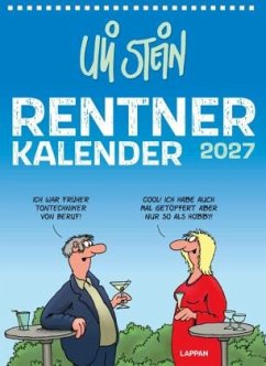Cover Uli Stein Rentnerkalender 2027: Monatskalender für die Wand