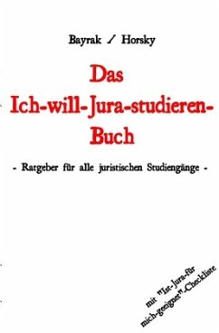 Cover Das Ich-will-Jura-studieren-Buch