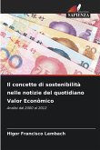 Il concetto di sostenibilità nelle notizie del quotidiano Valor Econômico