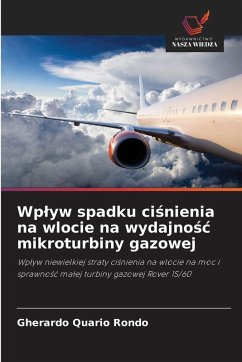 Cover Wp¿yw spadku ci¿nienia na wlocie na wydajno¿¿ mikroturbiny gazowej