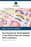 Das Konzept der Nachhaltigkeit in den Nachrichten der Zeitung Valor Econômico Das Konzept der Nachhaltigkeit in den Nachrichten der Zeitung Valor Econômico
