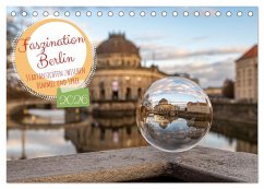 Faszination Berlin - Stadtansichten zwischen Himmel und Spree (Tischkalender 2026 DIN A5 quer), CALVENDO Monatskalender