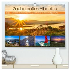 Cover Zauberhaftes Albanien (hochwertiger Premium Wandkalender 2026 DIN A2 quer), Kunstdruck in Hochglanz