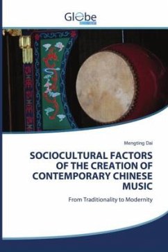 Cover SOCIOCULTURAL FACTORS OF THE CREATION OF CONTEMPORARY CHINESE MUSIC