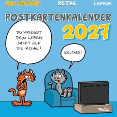 Cover Shit happens! Postkartenkalender 2027