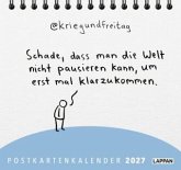 kriegundfreitag: Postkartenkalender 2027