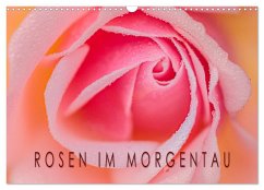 Cover Rosen im Morgentau (Wandkalender 2026 DIN A3 quer), CALVENDO Monatskalender
