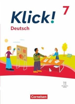 Klick! - Fächerübergreifendes Lehrwerk für Lernende mit Förderbedarf - Deutsch - Ausgabe ab 2024 - 7. Schuljahr - Jaulgey, Catherine;Kolbe-Schwettmann, Martina;Krauß, Michaela Klick! - Fächerübergreifendes Lehrwerk für Lernende mit Förderbedarf - Deutsch - Ausgabe ab 2024 - 7. Schuljahr - Jaulgey, Catherine;Kolbe-Schwettmann, Martina;Krauß, Michaela