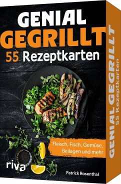 Cover Genial gegrillt - 55 Rezeptkarten